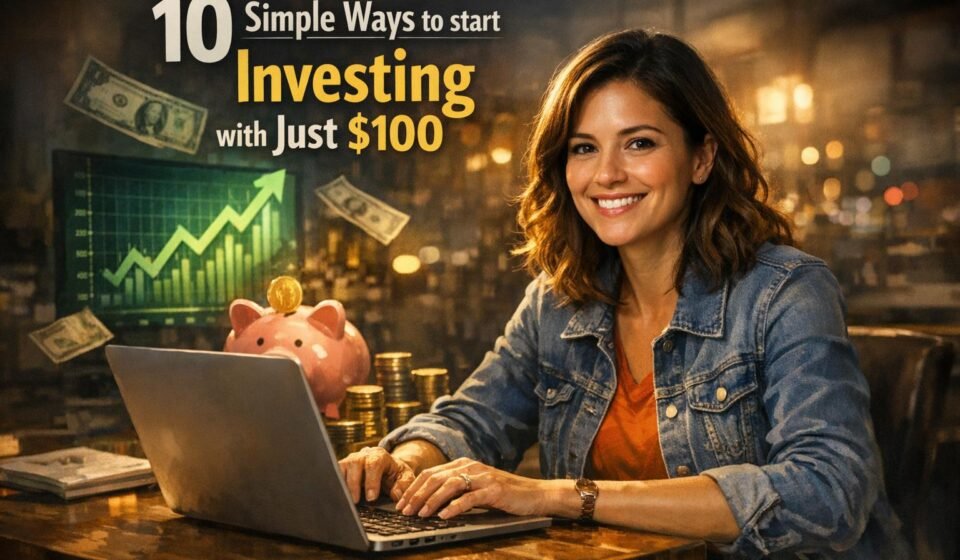 10 simple ways to start investing with just 100 dollars for beginners in USA and UK