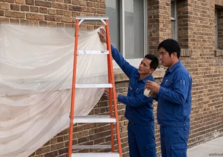 inspecting a rental property as part of preventive maintenance planning