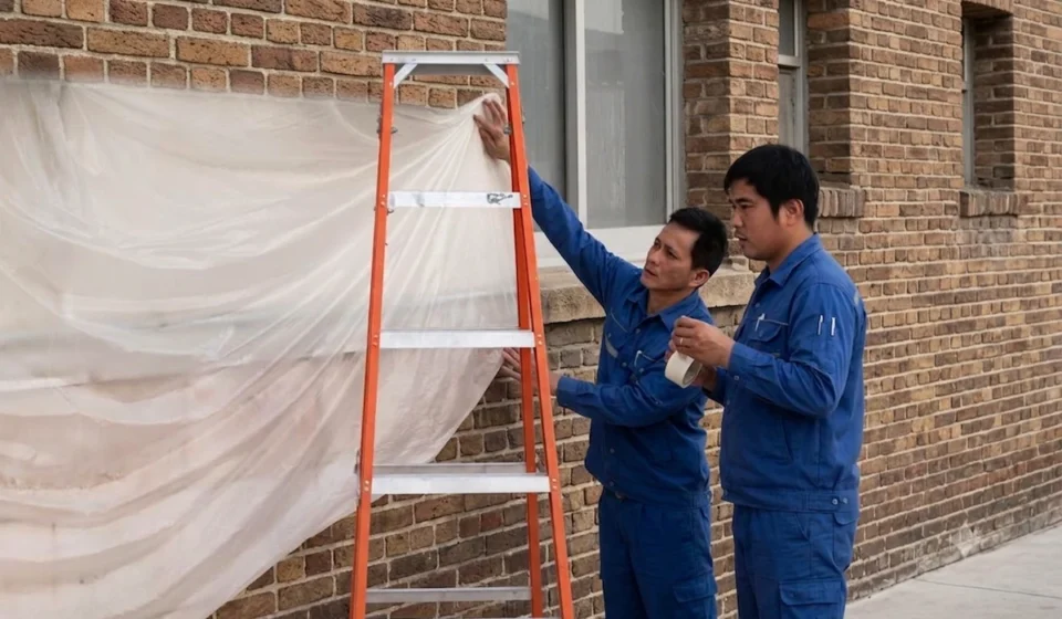 inspecting a rental property as part of preventive maintenance planning