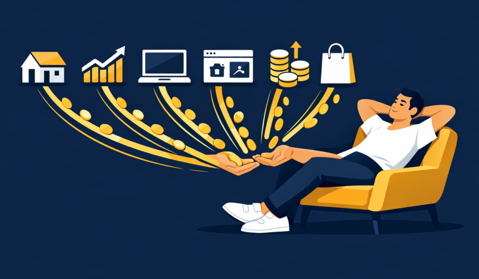 How to build passive income with 7 smart strategies for beginners in USA and UK