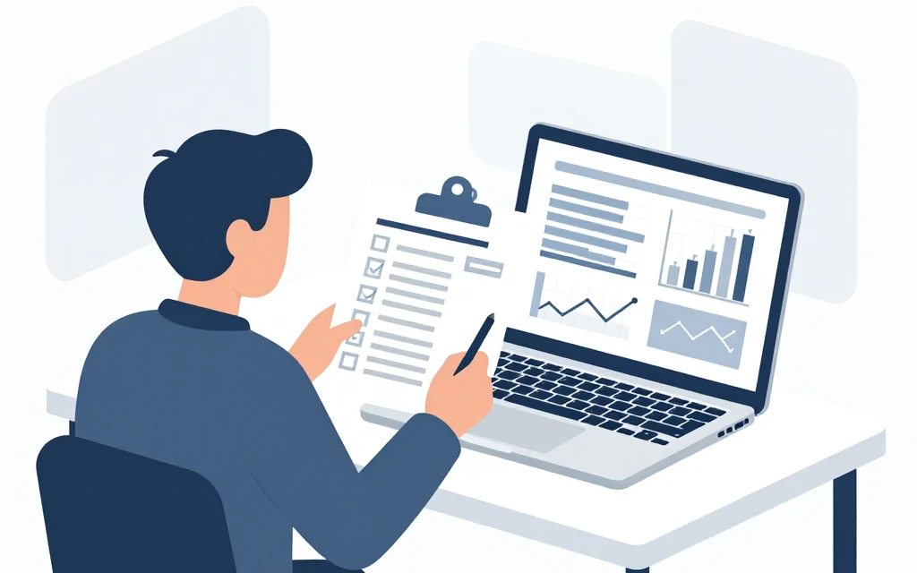 how to analyze a stock before buying - beginner checklist with financial charts and stock research