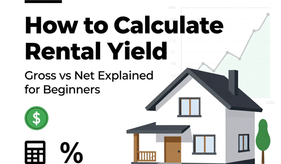 how to calculate rental yield for beginners real estate investment house with charts