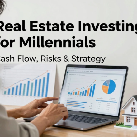 real estate investing for millennials cash flow analysis property charts and house model