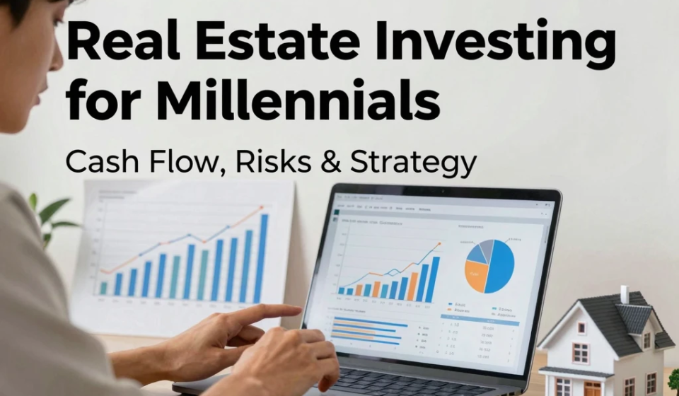 real estate investing for millennials cash flow analysis property charts and house model