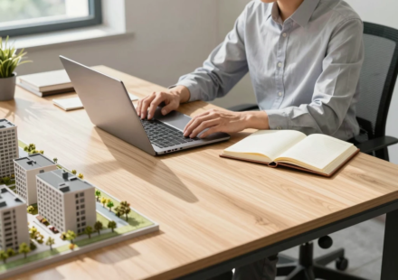 how to build multiple income streams from scratch showing professional planning income sources at a desk