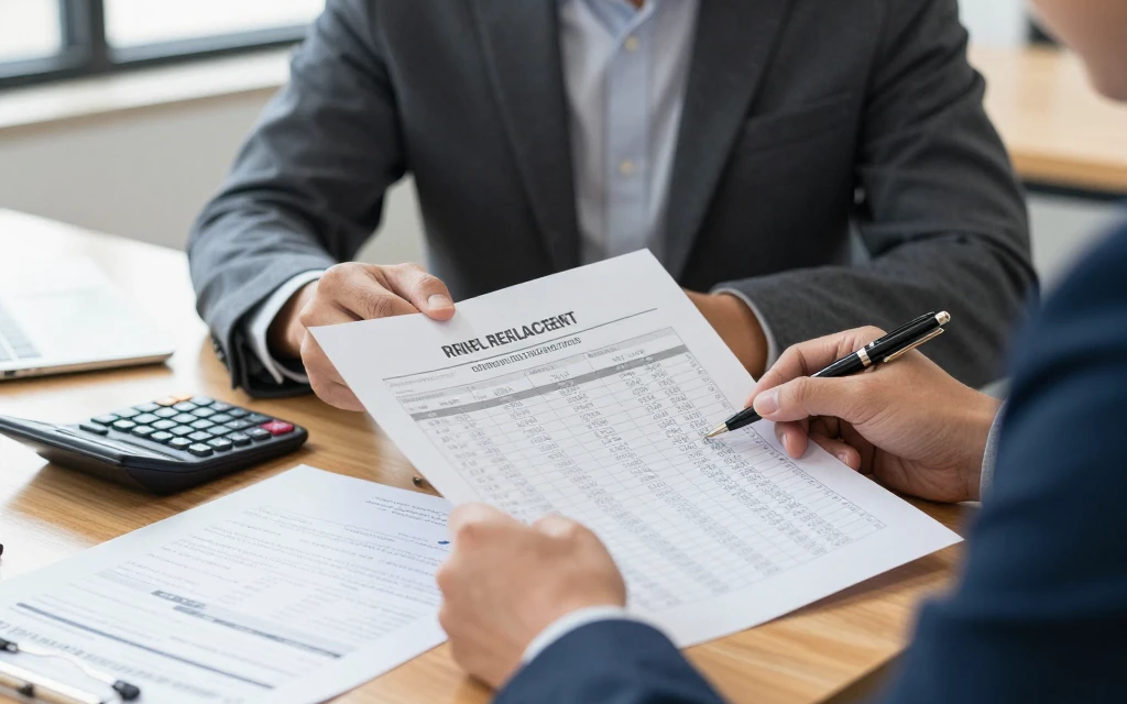 Handwritten real estate ROI calculation showing cap rate and cash-on-cash return