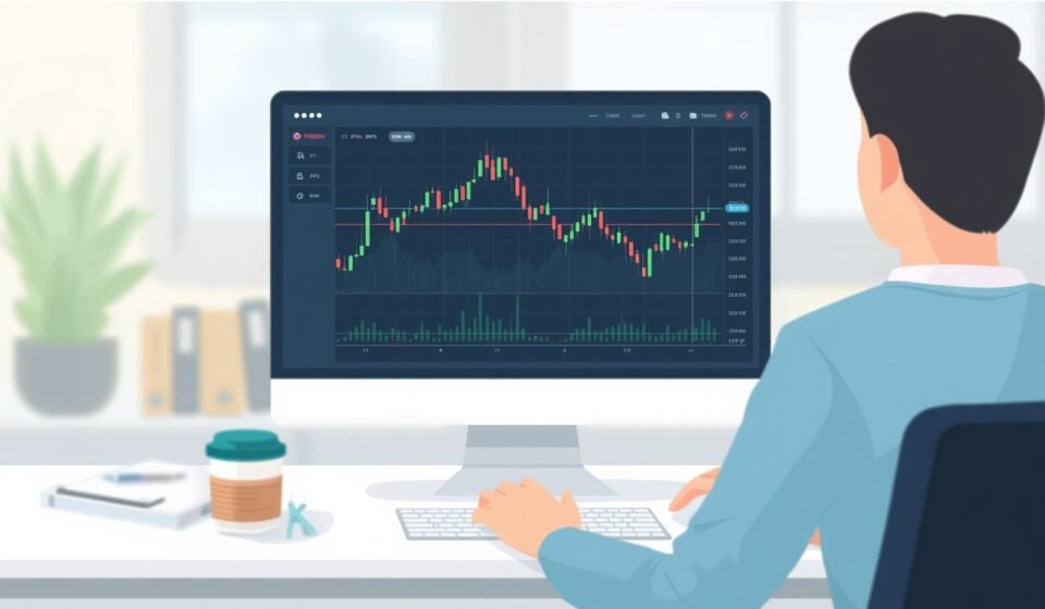 how to invest in stocks with IBKR beginner guide 2026 stock chart analysis