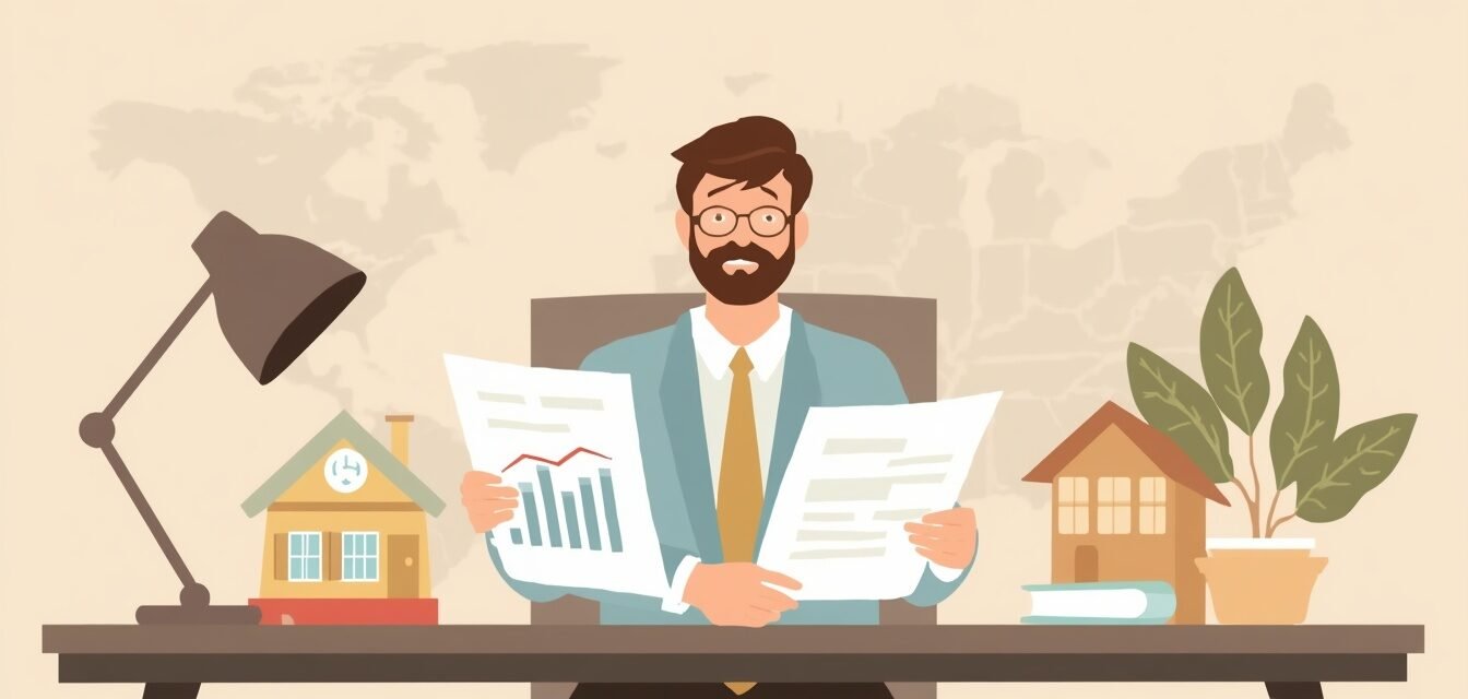 alt="Modern investor growing wealth in the USA through real estate property investment"