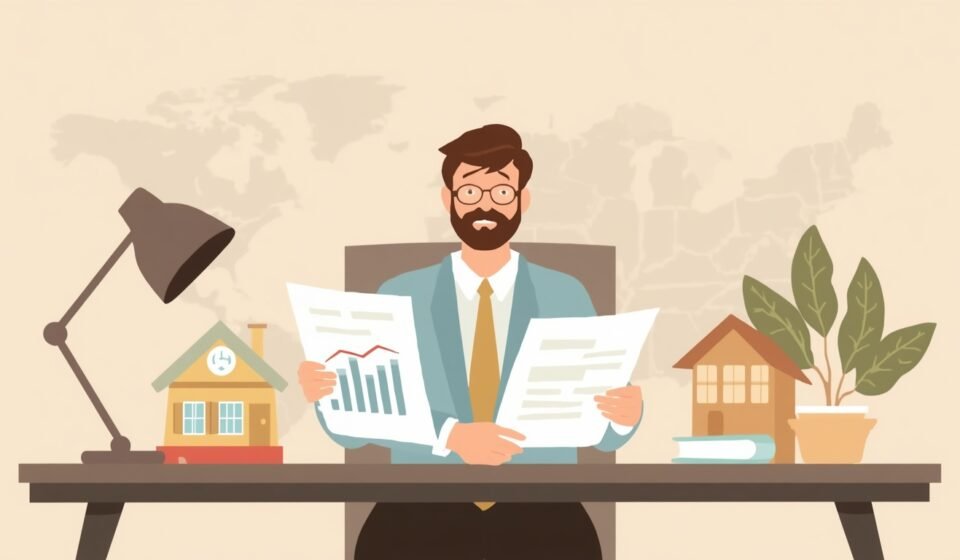 alt="Modern investor growing wealth in the USA through real estate property investment"